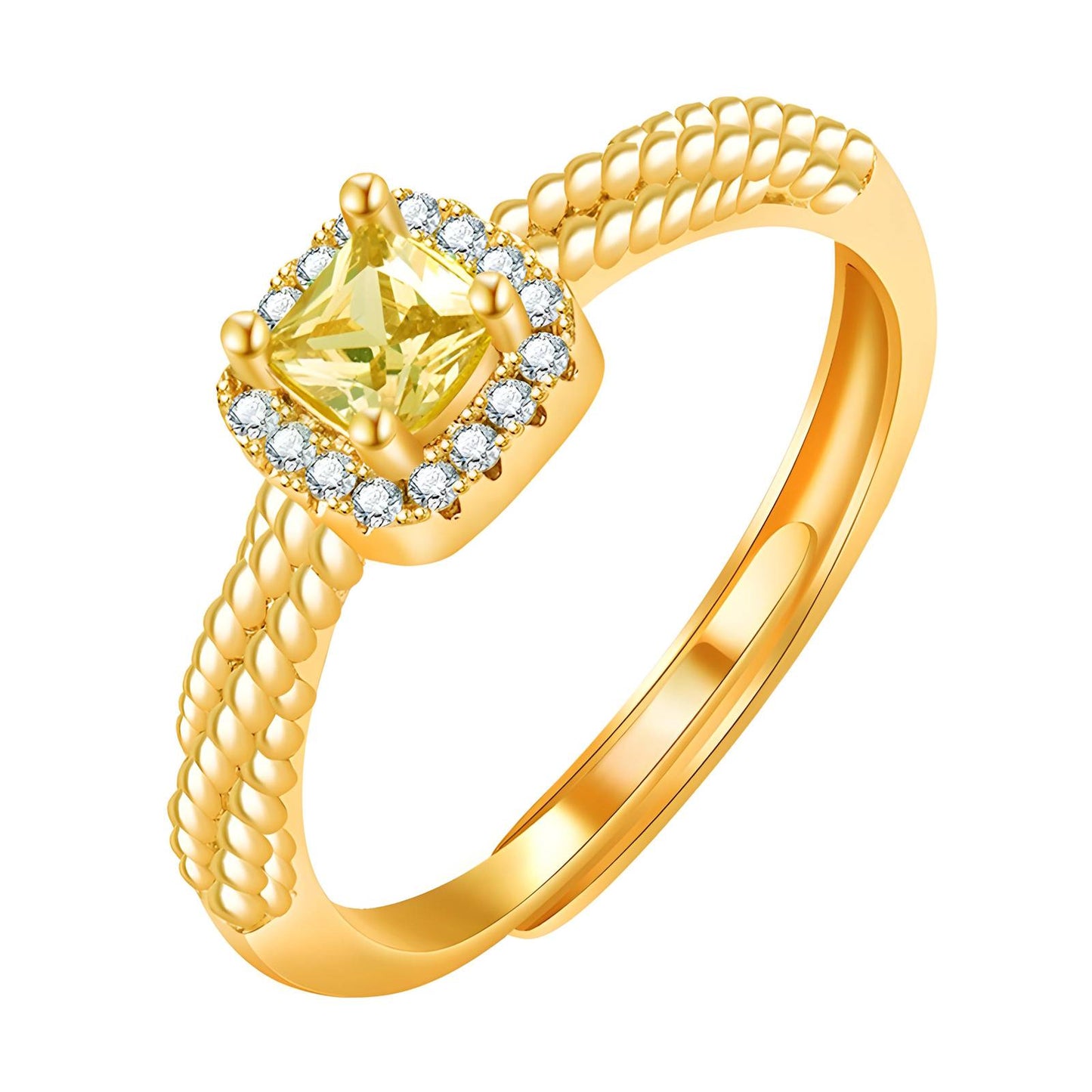 "Honey Glow" Ring