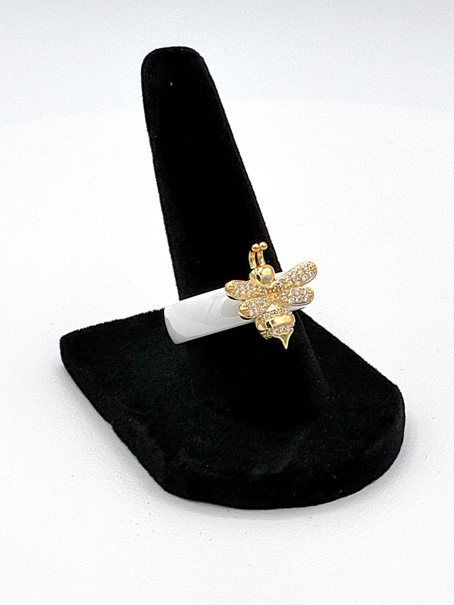 “Bee Yourself” Enamel Ring