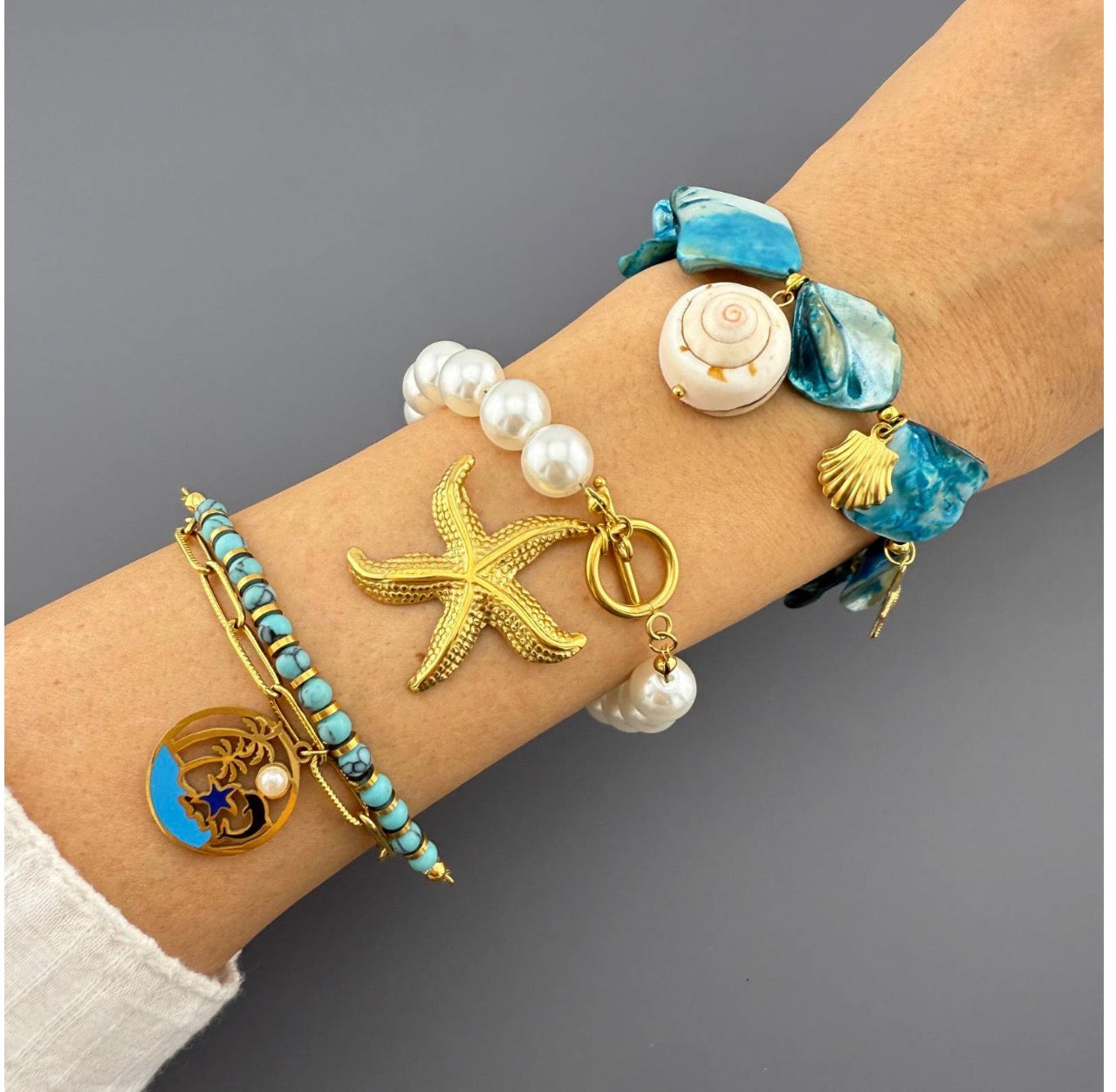 “Blue and Beautiful” Bracelet