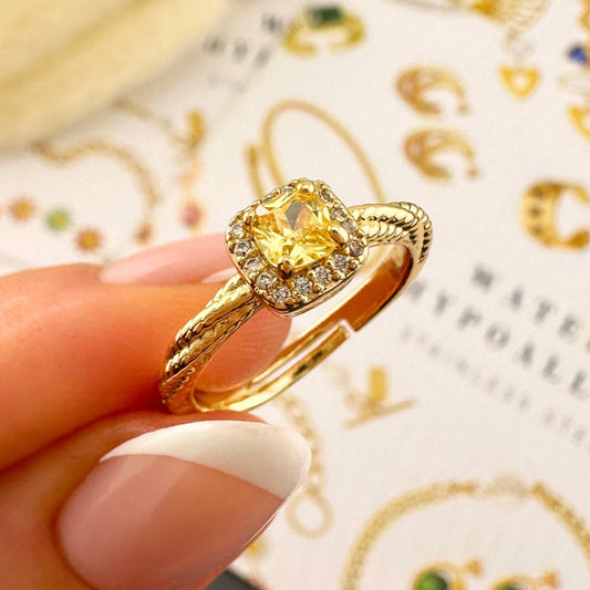 "Honey Glow" Ring