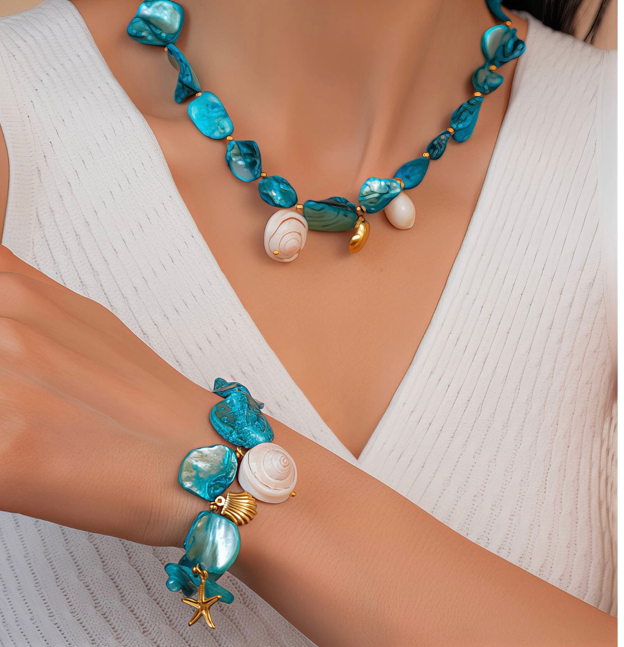 “Blue and Beautiful” Bracelet