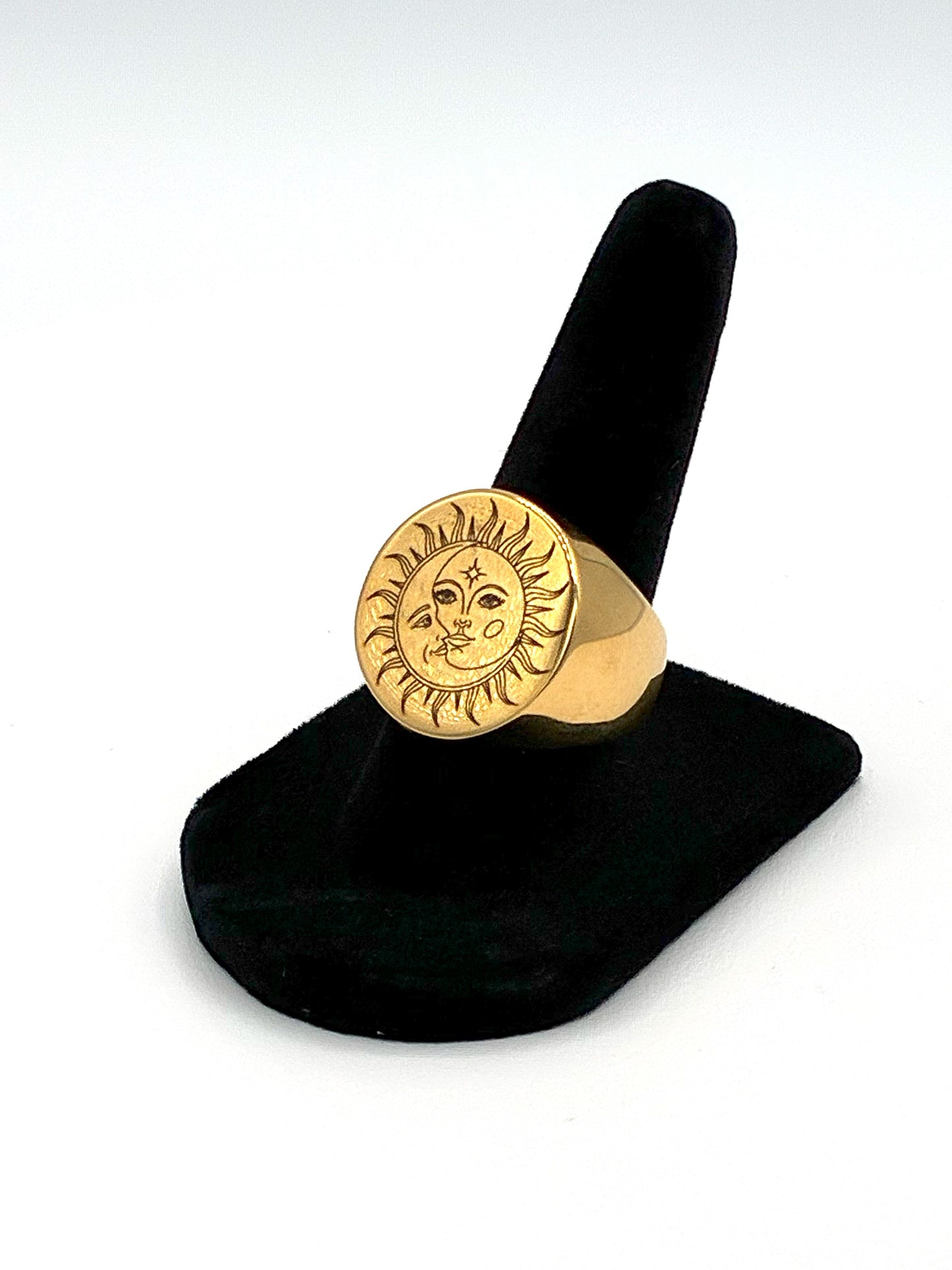 "You Are My Sun & Moon" Ring