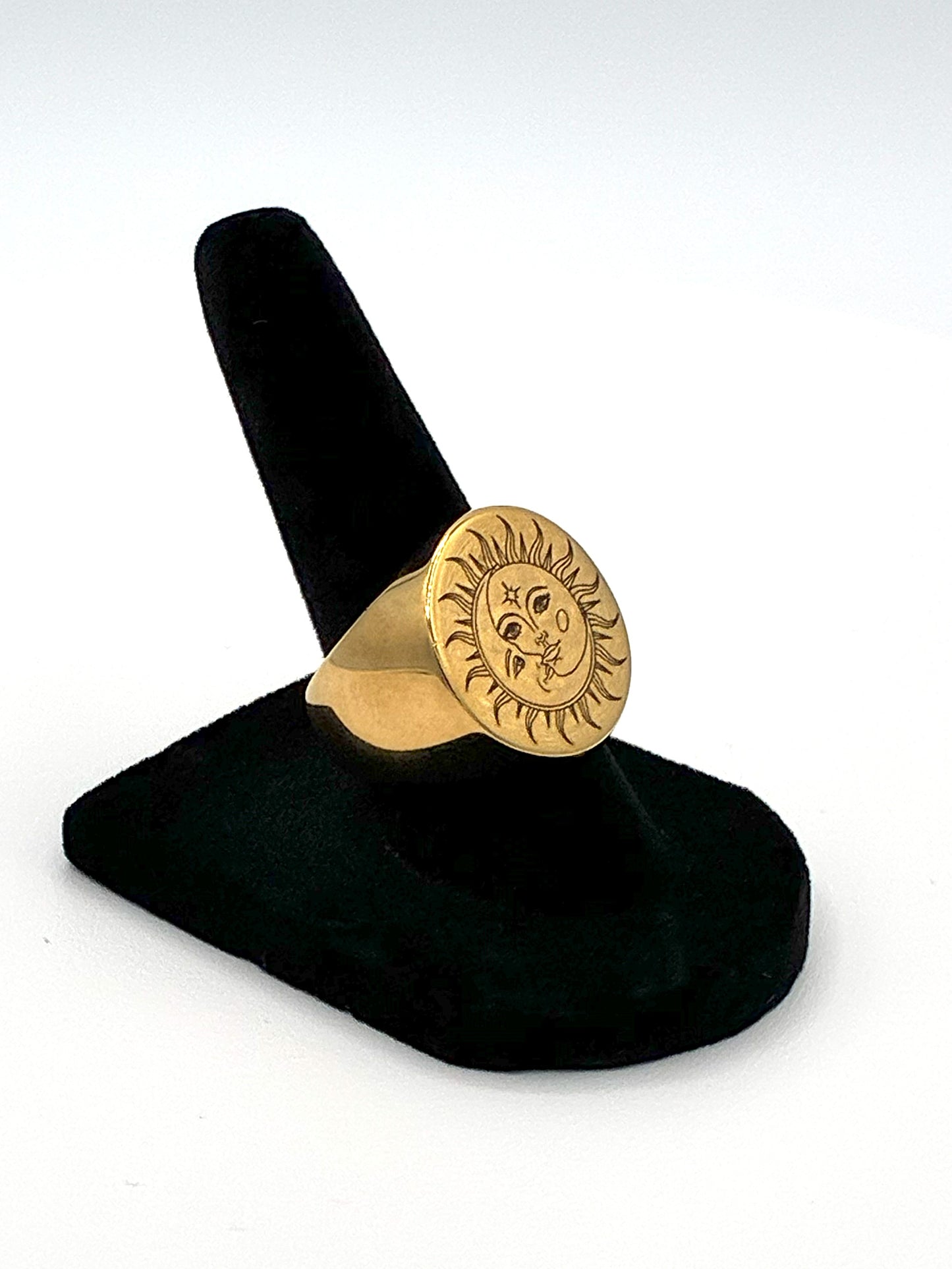 "You Are My Sun & Moon" Ring