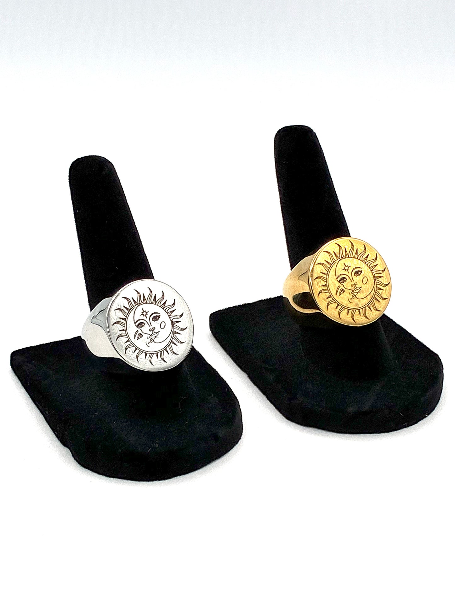 "You Are My Sun & Moon" Ring