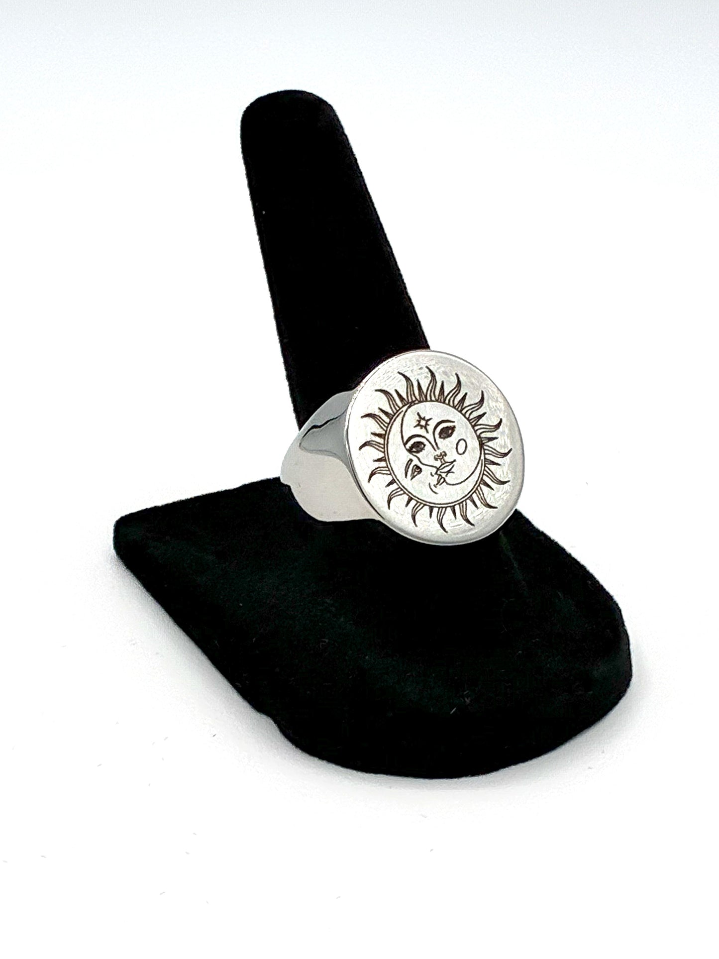 "You Are My Sun & Moon" Ring