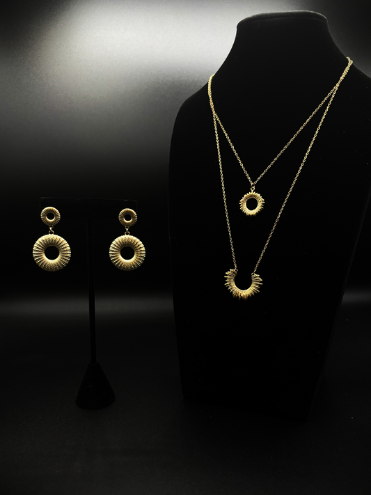 "The Power Couple" Earrings and Necklace